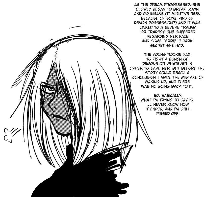 thinkin' and drawin' bout a dream i had