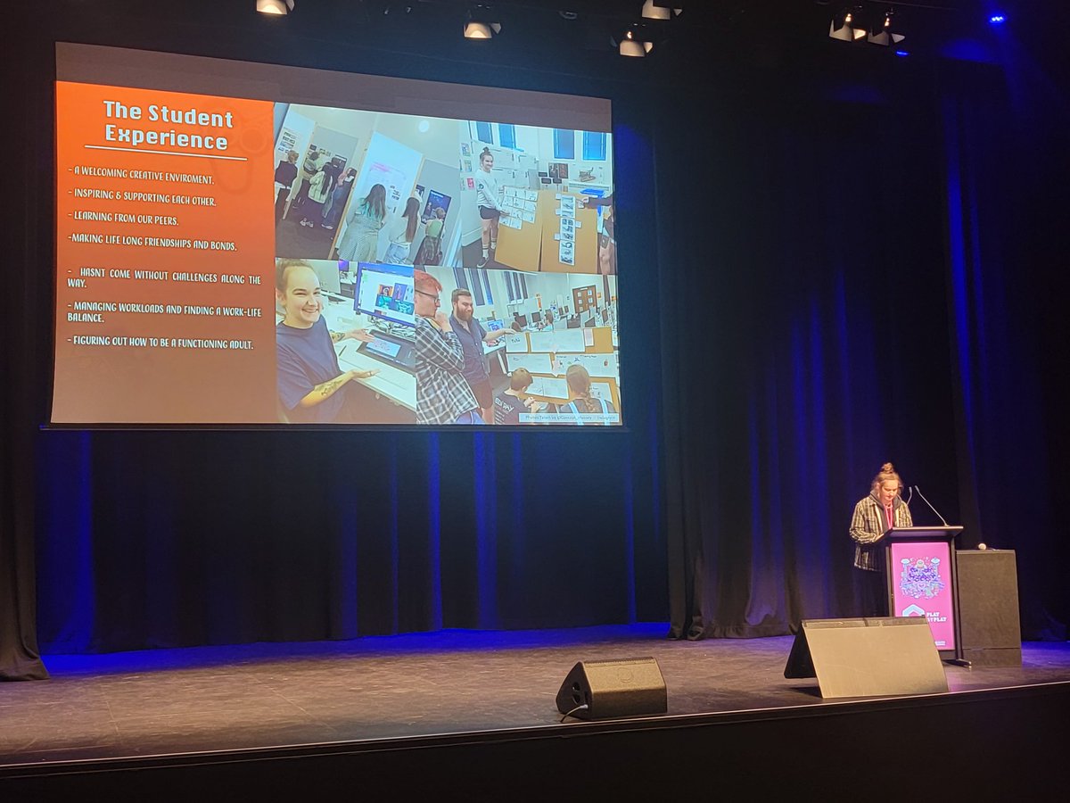 puggsoy's tweet photo. Chelsea Sullivan talking about her and Patrick Knights' journey in designing games #PBP24 https://t.co/LIhFMDp0F4