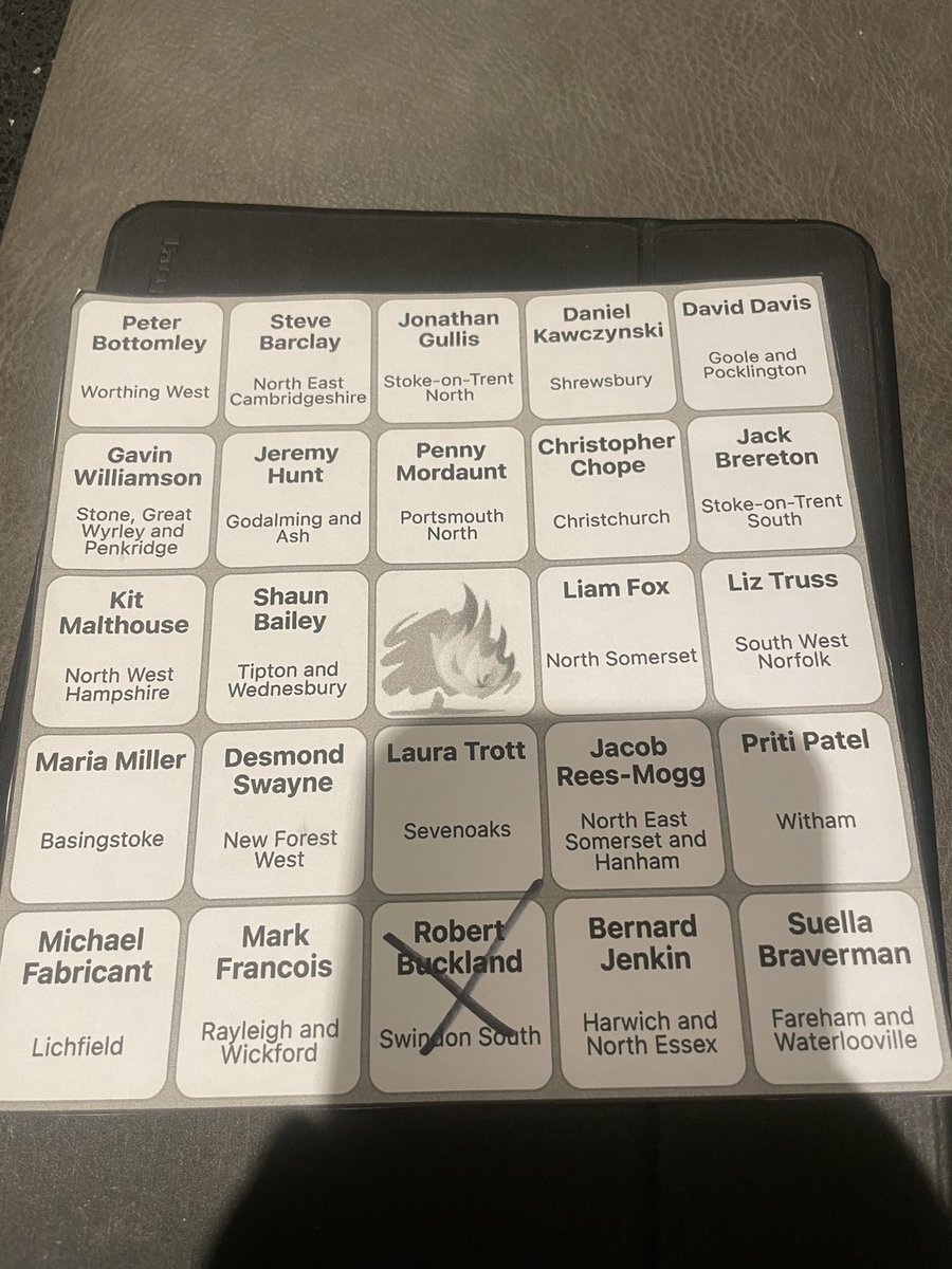 TheRealJimDore's tweet photo. 1st one down on my Tory wipeout bingo card #GeneralElection2024 #SwindonSouth https://t.co/DZRpMWacHj