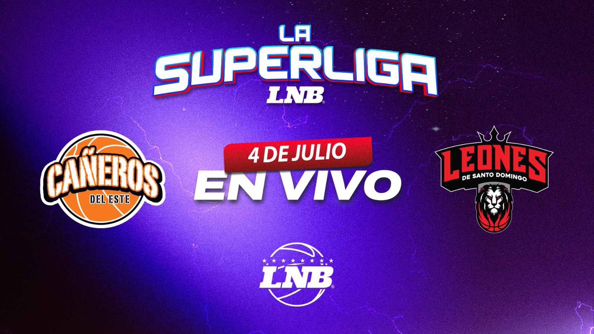 ¡Esto es ahorita!

<a href="/canerosdeleste/">Cañeros del Este</a> 🎋reciben a los <a href="/LeonesBBClub/">Leones Basketball</a> 🦁

🕗: 8:00

📺: youtube.com/@lnbrdtv1?si=j…