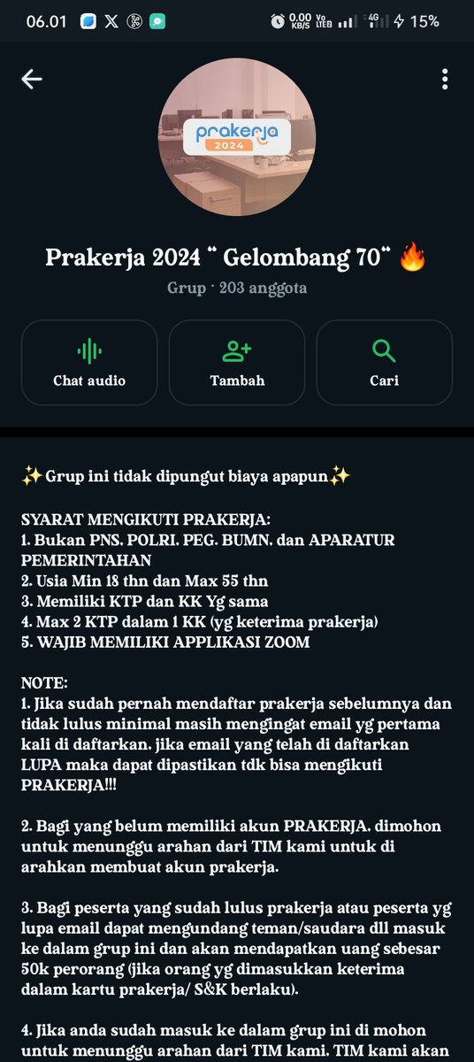 panggilajagituu's tweet image. Sambil nunggu gelombang 70 dibuka, masih ada kesempatan buat kalian yang mau dibantu daftar nih,pumpung grup aku masih terbuka buat temen-temen😍 
Gaperlu khawatir karena GRATIS ☺

🔎Yang mau join bisa REP aja ya. 
📥Tips &amp;amp; cara daftar bakal aku share
Sfu #zonauang #Prakerja