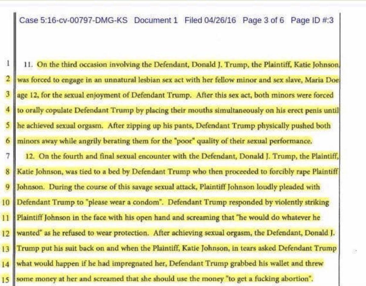 How in the shitkicking fuck do we live on a planet where the world’s media are incessantly focussed on how old Joe Biden is instead of how fucking young Donald Trump’s teenage rape victims are? 

#NewsCorpse