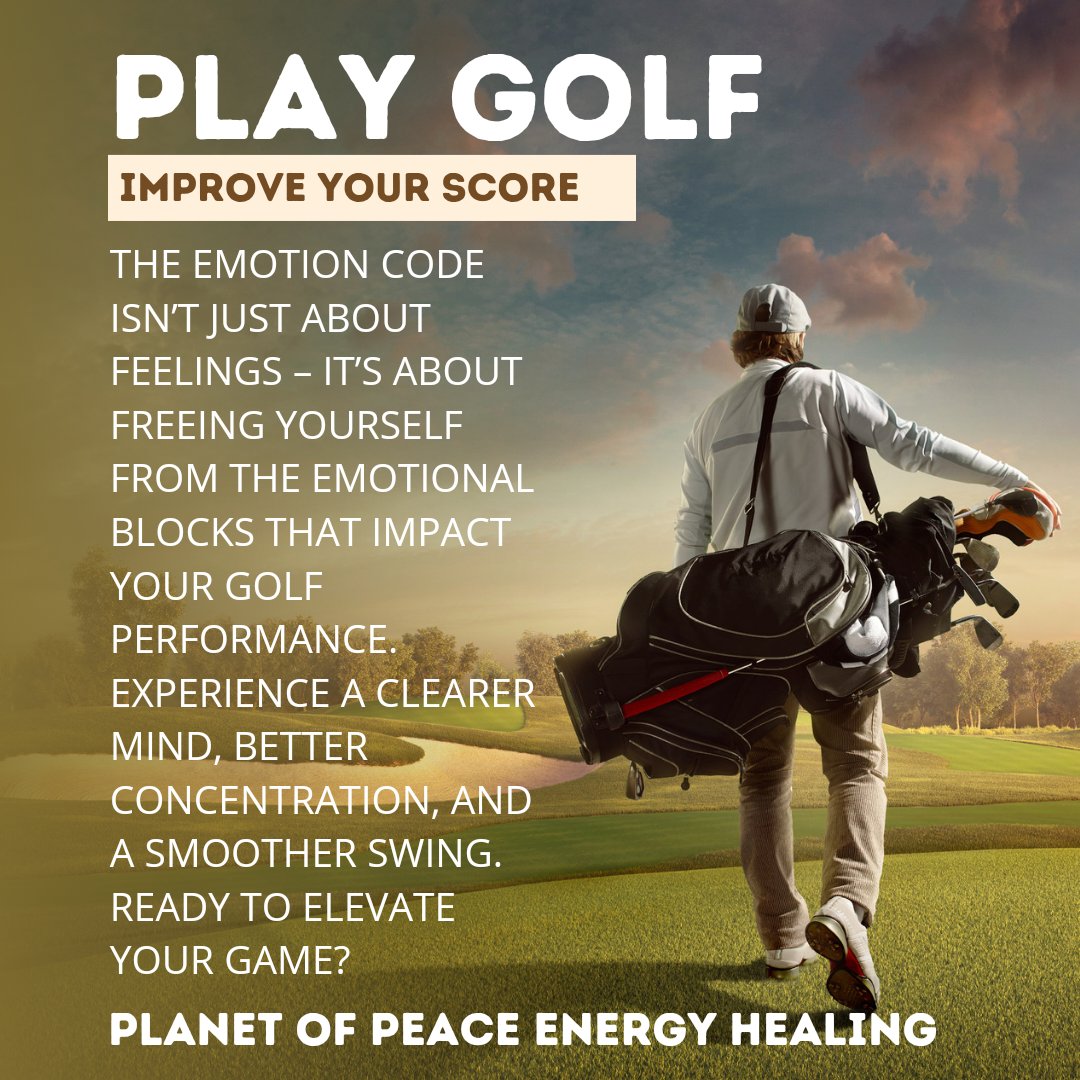 PlanetOfPeace4's tweet image. ⛳️🔓 Free Your Mind, Improve Your Game! 🔓⛳️

Book your session: planetofpeace.setmore.com
 
#GolfTips #EmotionCode #Golfing #MentalGame #PeakPerformance