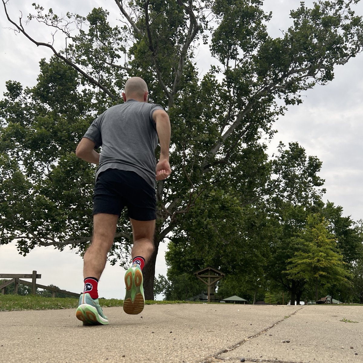 swiftwick's tweet image. Happy 4th of July from Swiftwick! 🇺🇸 

Featuring our Vision Tribute Tennessee Flag socks.
📸  @garretttherunner