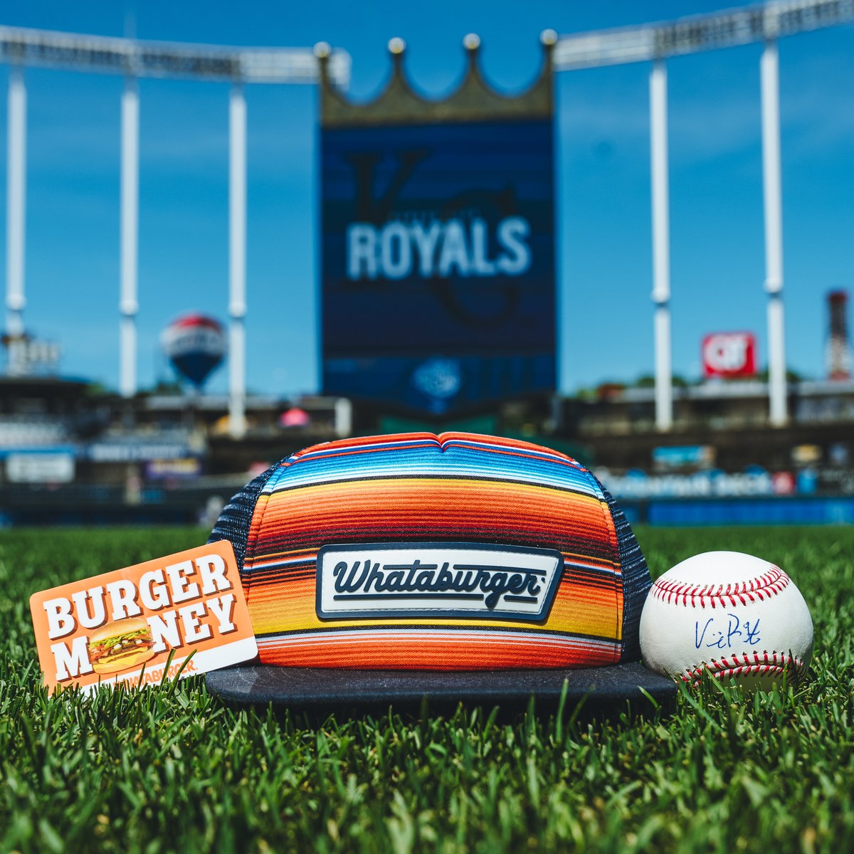 Kansas City Royals (@royals) on Twitter photo Repost for a chance to win a <a href="/Whataburger/">Whataburger®</a> gift pack and a Vinnie Pasquantino signed baseball! Repost for a chance to win a <a href="/Whataburger/">Whataburger®</a> gift pack and a Vinnie Pasquantino signed baseball!