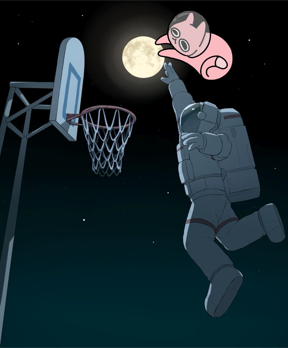 Space cat tweet media