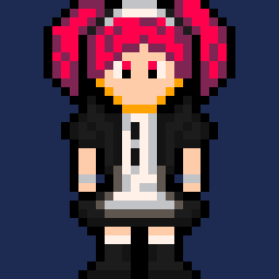 Lost6od's tweet photo. A Vtuber maid #pixel_dailies #VTuber https://t.co/2N6xmZquQ6