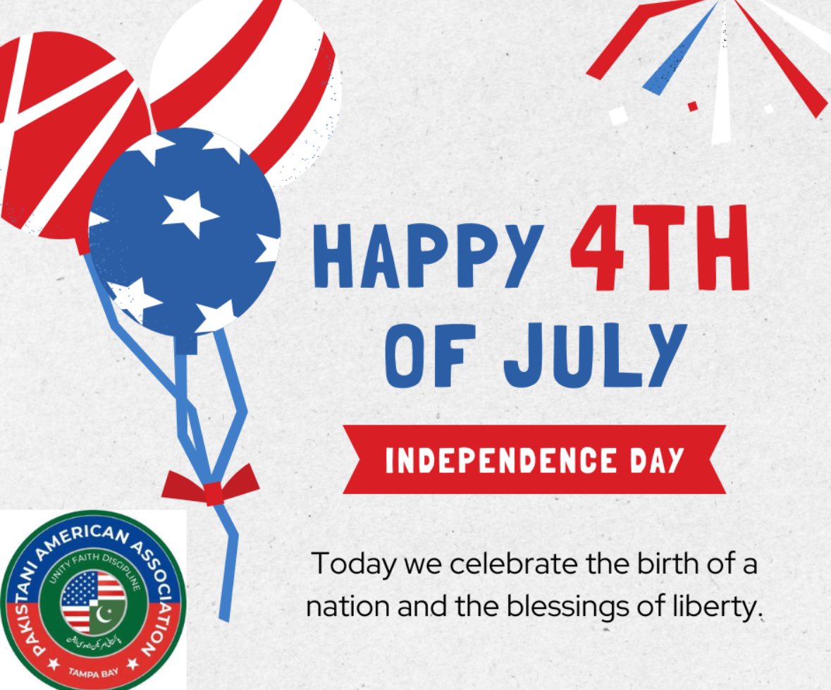 PAATampa's tweet photo. Happy 4th of July! #TampaBay #Tampa #4thofJuly https://t.co/Txp7TIMgUb