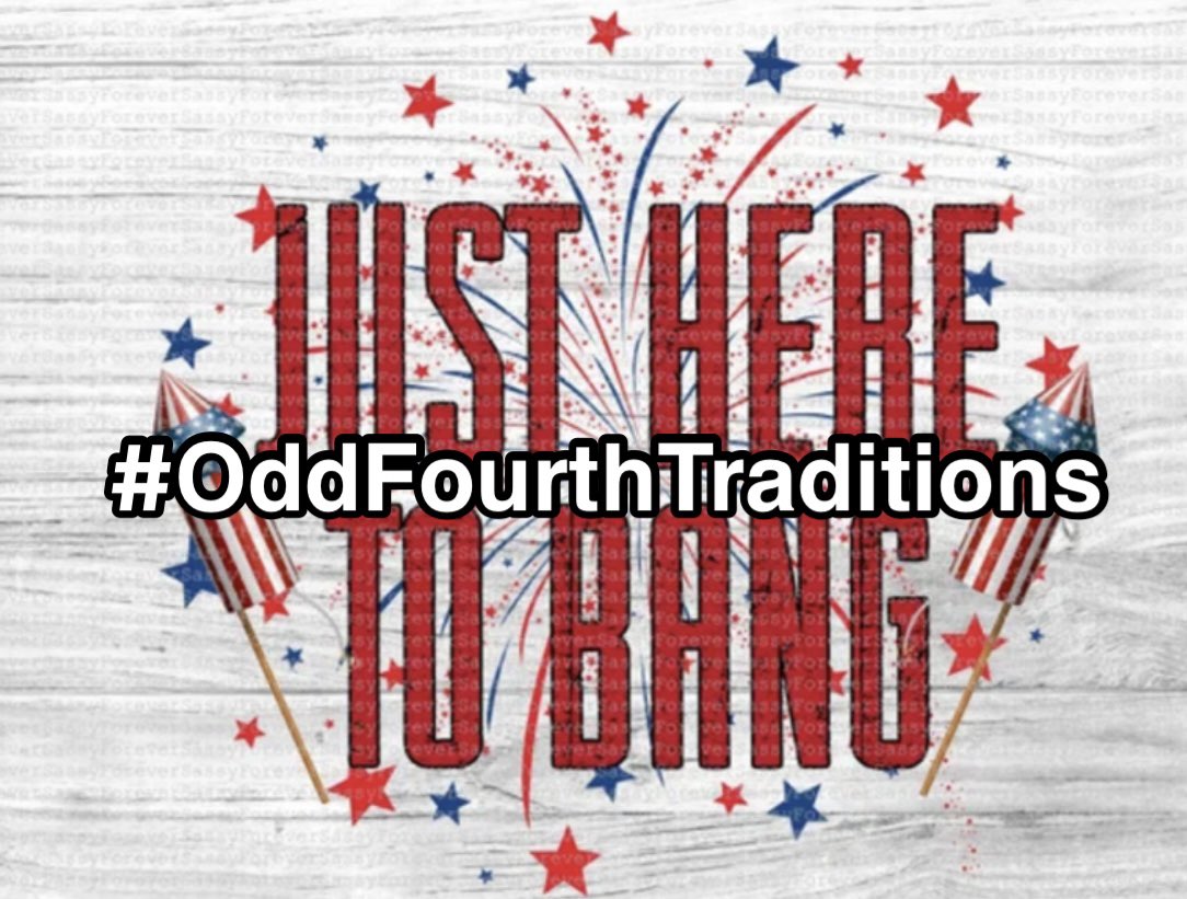 You went BIG during:

#OddFourthTraditions 💥

@katress13 <a href="/timvicious/">Good ol'Irish boy 🇮🇪</a> <a href="/CinnamonWSpice/">CinnamonAndSpice</a> <a href="/DebIsGone/">DebIsGone</a> <a href="/elicbramlett/">Elic Bramlett</a> <a href="/NylonDragon/">Mary🐧the🐧Nylon🐧Dragon</a> <a href="/Iamtherealpiman/">SoFloMan</a> <a href="/fivefortweeting/">Justin</a> <a href="/Lilsweetnspice/">᭙ꫝ♡, ꪑꫀ?❄️🧣</a> <a href="/ClintK64/">Clint Kritzer</a> 

Thanks for playing! Happy 4th of July!