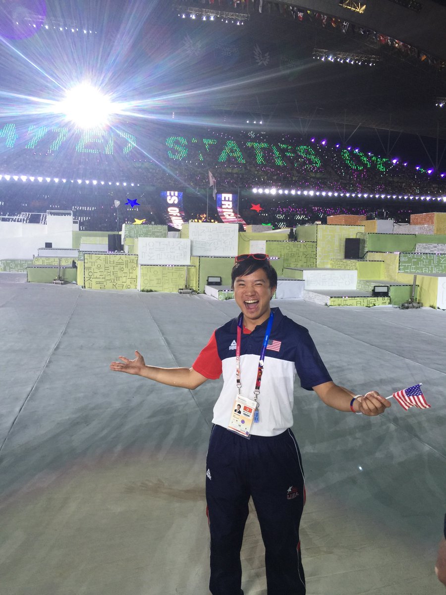 JohnPAvendano1's tweet image. Happy 4th of July! While gearing up to watch the United States accumulate gold at #Paris2024, here's a #tbt to my college days - representing #TeamUSA at the 2015 World University Games in Gwangju, South Korea. Forever proud to have donned the Stars and Stripes.