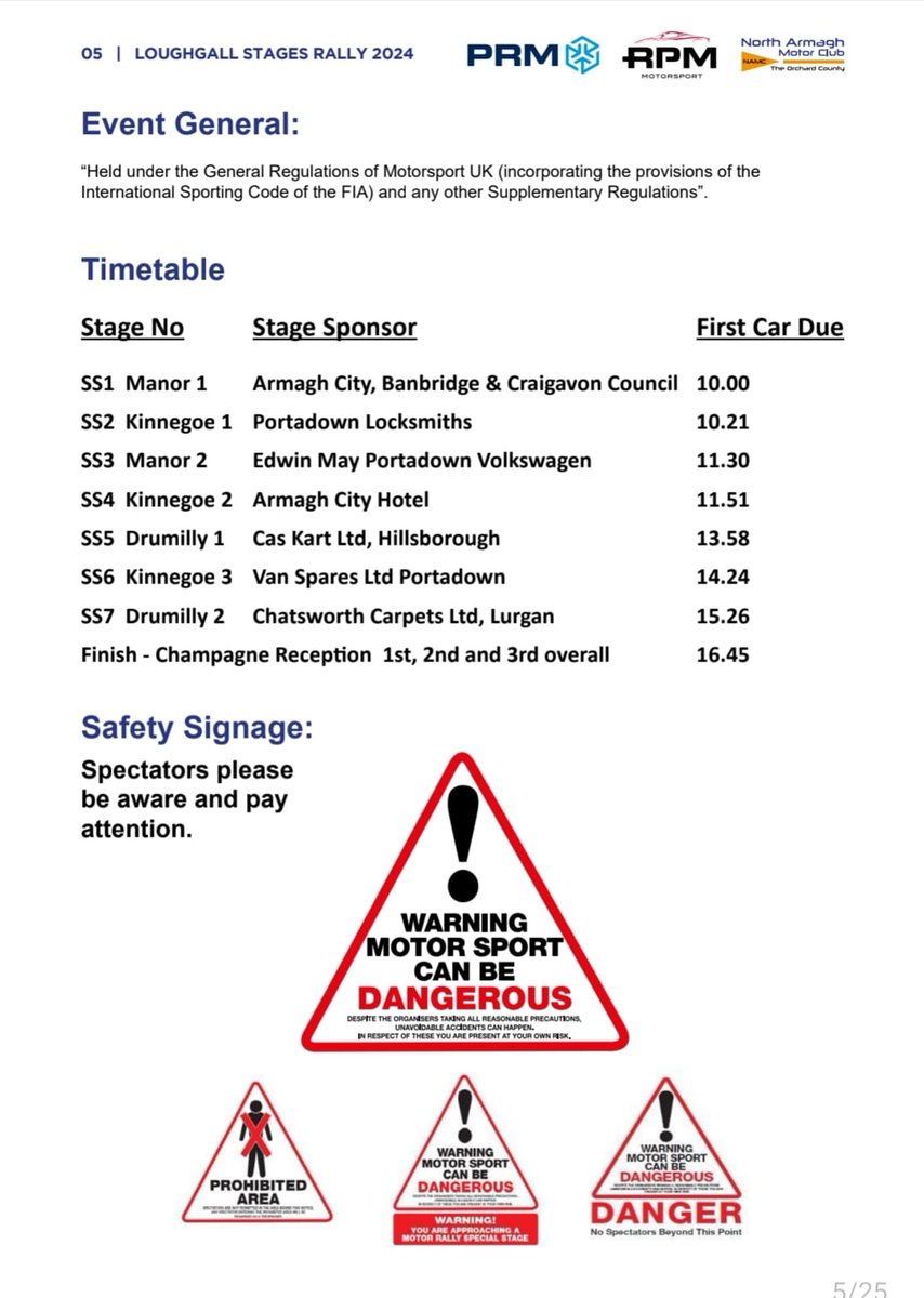 Event Timetable... 😮👇📄
<a href="/PRMGroupLTD/">PRM Group</a> <a href="/abcb_council/">ABC Council</a> <a href="/NorthArmaghMC/">North Armagh MC</a>