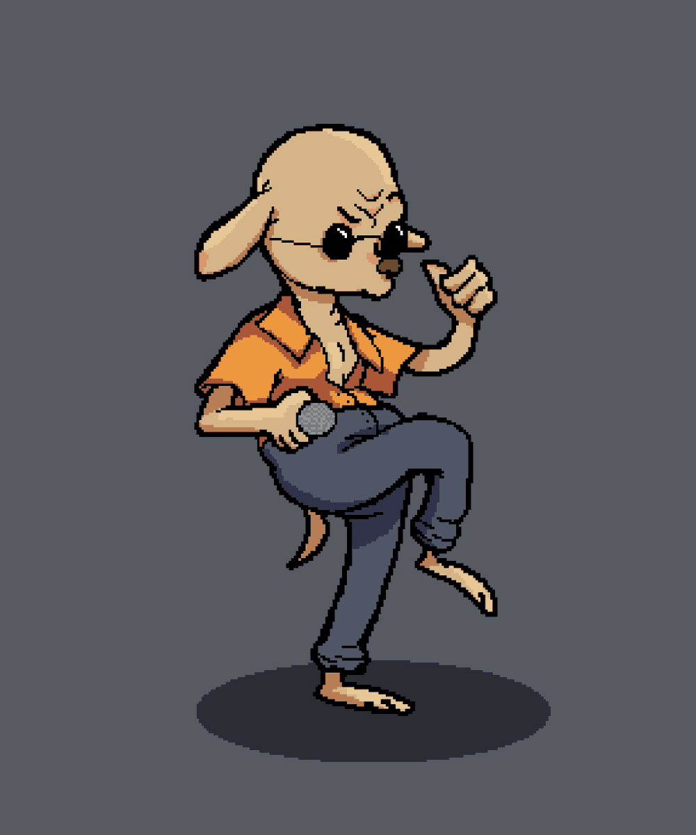 Dia uno furrificando personajes famosos argentinos
hoy: El Indio Solari