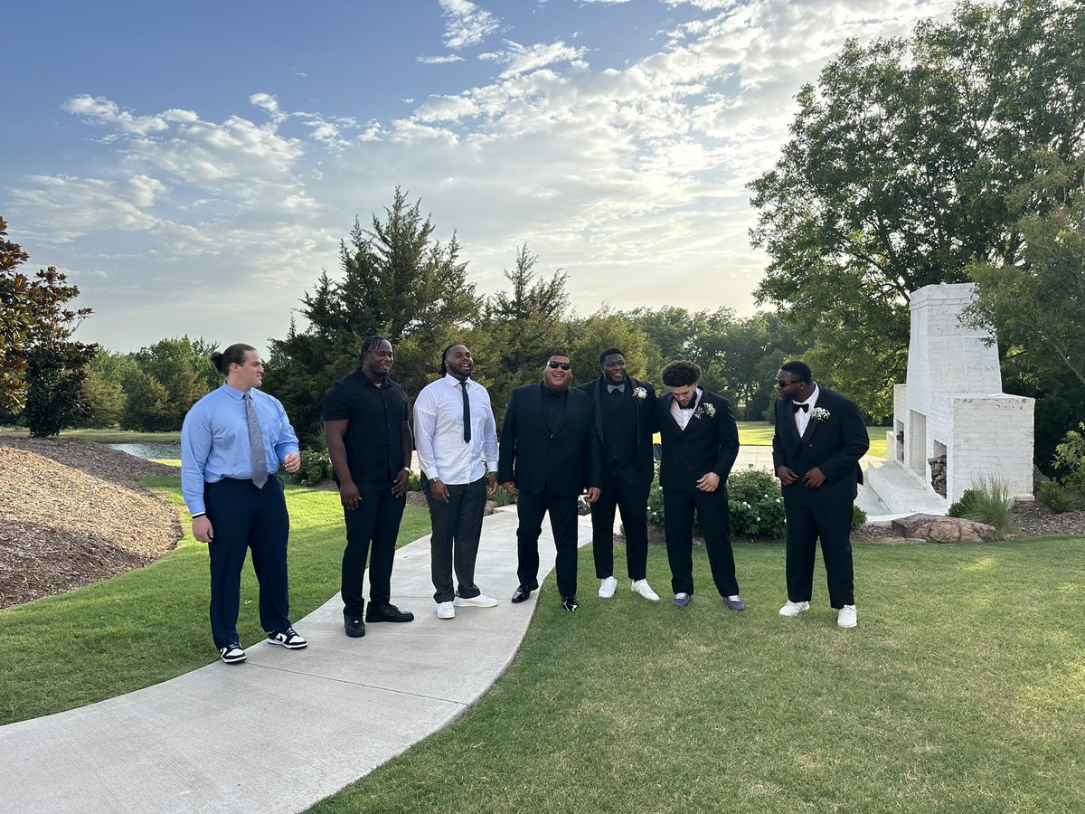 Chief (@littlehead72) on Twitter photo Thank you to the Clays for the invite to a beautiful wedding! You’ll be a great Husband and Father which is more important than any football accolade. <a href="/collinclay_/">Collin Clay</a> @DRPASSRUSH <a href="/OatesIman/">Iman</a> <a href="/willdunn32/">Will Dunn</a> <a href="/Saint__LaRon/">LaRon Stokes Jr</a> #TrainingWithChief #LeadInAllYouDo Thank you to the Clays for the invite to a beautiful wedding! You’ll be a great Husband and Father which is more important than any football accolade. <a href="/collinclay_/">Collin Clay</a> @DRPASSRUSH <a href="/OatesIman/">Iman</a> <a href="/willdunn32/">Will Dunn</a> <a href="/Saint__LaRon/">LaRon Stokes Jr</a> #TrainingWithChief #LeadInAllYouDo