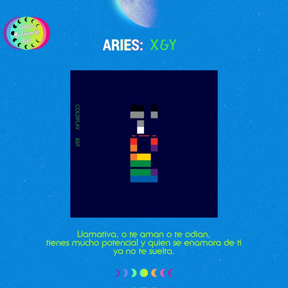 Coldplayfavo42's tweet photo. ¿Qué álbum de #Coldplay son amigos?

#XandY #AROBTTH #PROSPEKTSMARCH #EVERYDAYLIFE #PARACHUTES #AHFOD

#ARIES #GEMINIS #VIRGO #CANCER #TAURO #LEO https://t.co/gQ5cv2sbht