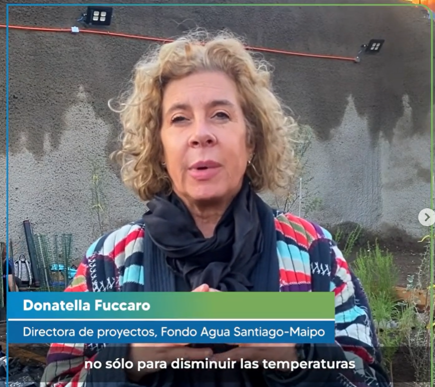 Hay_Mujeres's tweet photo. Una experta de nuestra fundación, Donatella Fuccaro @donatellafr , directora de proyectos del Fondo de Agua Santiago-Maipo, nos cuenta sobre los #RefugiosBiourbanos y su importancia  para afrontar la crisis hídrica en la ciudad. 🌧 ♻
#Sustentabilidad 
https://t.co/DNgAUduk3U https://t.co/pAjjXxZ7hY
