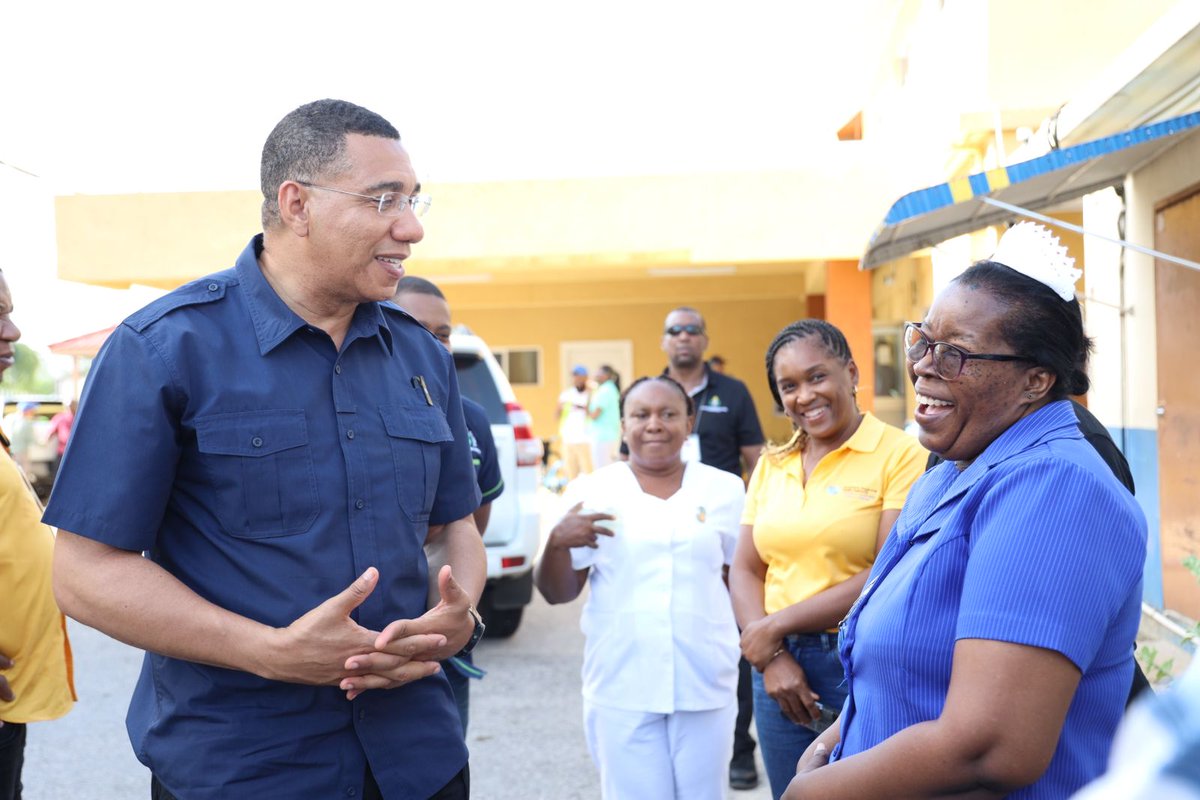 PM touring St. Elizabeth