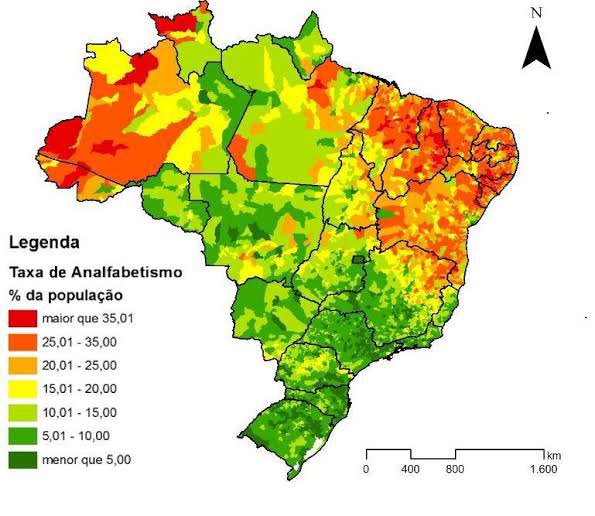 OFCBostil's tweet photo. Taxa de analfabetismo / Resultado das eleições https://t.co/i5kCYtbGaB