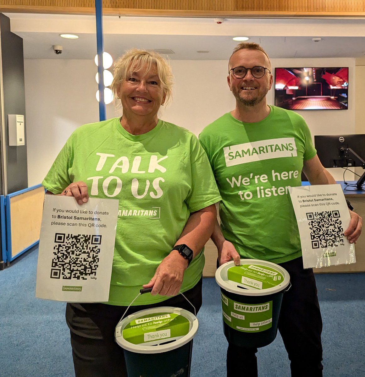 Bristol Samaritans (@bristolsams) on Twitter photo <a href="/bristolsams/">Bristol Samaritans</a> are grateful to the amazing <a href="/SarahMillican75/">Sarah Millican</a> for her support this week on her Late Bloomer tour at <a href="/BristolBeacon/">Bristol Beacon</a> . The fantastic generosity of the audience this week supports us to be here free phone, 24/7, on 116123, for anyone for whom life feels tough <a href="/bristolsams/">Bristol Samaritans</a> are grateful to the amazing <a href="/SarahMillican75/">Sarah Millican</a> for her support this week on her Late Bloomer tour at <a href="/BristolBeacon/">Bristol Beacon</a> . The fantastic generosity of the audience this week supports us to be here free phone, 24/7, on 116123, for anyone for whom life feels tough
