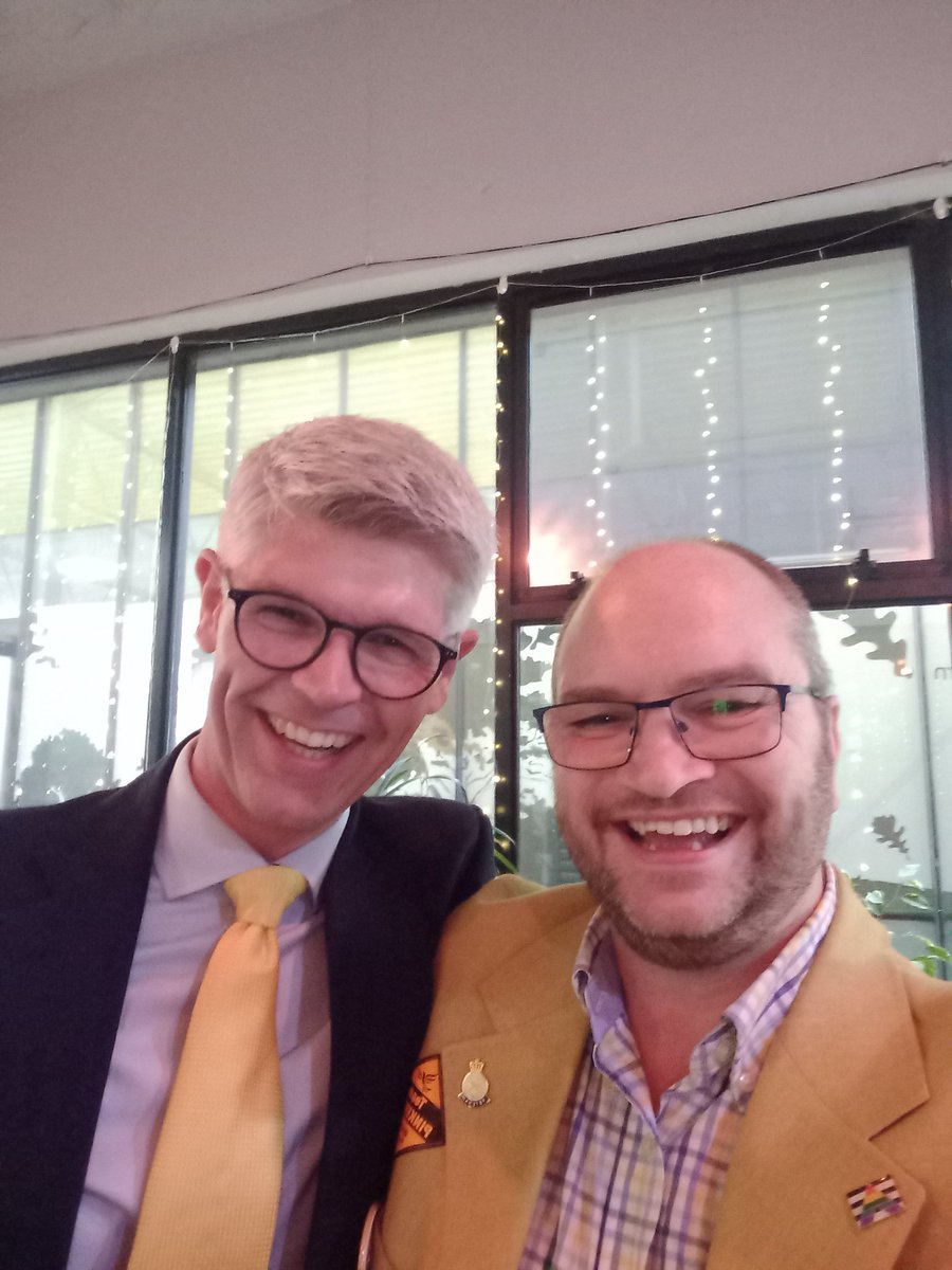 revmiketurc's tweet photo. The new MP for Surrey Heath @AlPinkerton and his agent. Proud to have helped run this campaign. https://t.co/11ziEZicQy