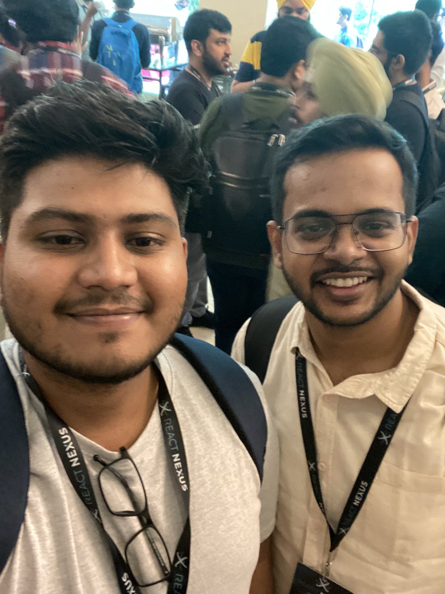 Meeting the Og's at <a href="/ReactNexus/">React Nexus</a> 
- The master of Frontend design system, Optimisation Techniques, Accessibility and Frontend machine coding mastery - All covered.
<a href="/hellonehha/">Neha Sharma</a>