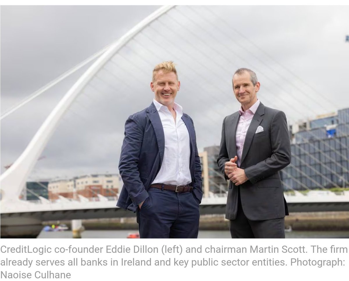 Irish #fintech <a href="/creditlogictech/">creditlogic</a> has secured €3.5m in funding for European expansion; opens office in Madrid; and targets annual recurring revenues of €20m

linkedin.com/posts/peteroak…

<a href="/Oakeslaw/">Ｐｅｔｅｒ Ｏａｋｅｓ</a>