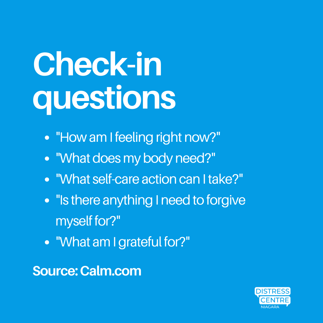 DCNiagara's tweet photo. 🌟 It's important to prioritize your mental well-being! Regular mental health check-ins with yourself can help you stay in tune with your emotions, recognize stressors, and take proactive steps to maintain your mental health. #MentalHealthMatters #SelfCare #Wellness https://t.co/TuJmsEGYIy