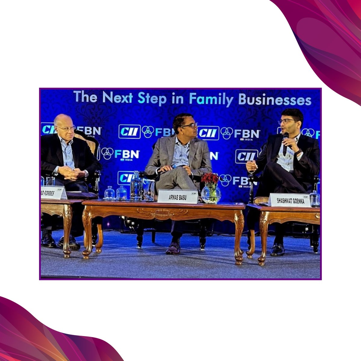 rpsggroup's tweet photo. Shashwat Goenka, Vice Chairman, RPSG Group, spoke at the CII Family Business Network Summit on the topics of business diversification and opportunity evaluation.
@FollowCII
#RPSGGroup #CIIFBN #BusinessIndia #BusinessSummit #OpportunityEvaluation #Leadership #India https://t.co/Rasu9C3GGh
