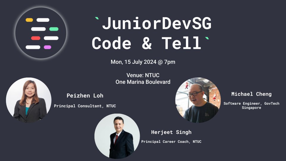 JuniorDevSG 🇸🇬 tweet media