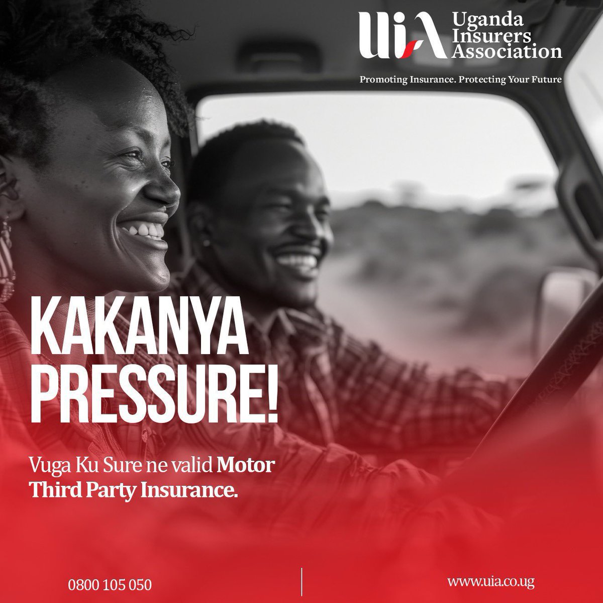 ankoleroyalty's tweet image. Siimbula this weekend without Pressure.
Hit the road with confidence with Motor Third Party insurance.

Here’s how to pay
•    Airtel Money dial *185*7*6*1# 
•    MTN Mobile Money dial *165*4*5*5#. 
•    PayWay
•    Diamond Trust Bank 

#VugaKuSure 
#DriveSure