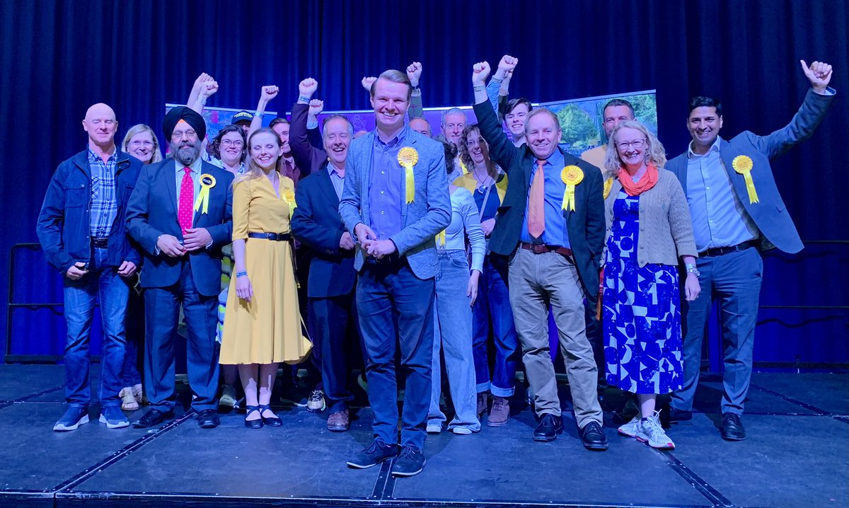 maidenheadLD's tweet image. Delighted to announce that our new MP for Maidenhead is Josh Reynolds! 🧡