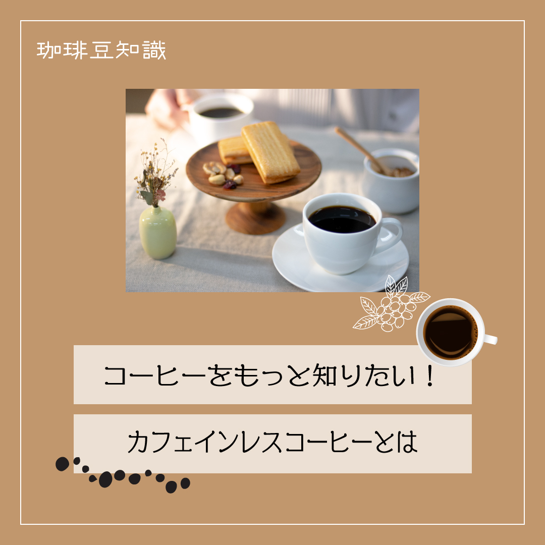 カフェインレス」 「ノンカフェイン」 「デカフェ」 の違いわかります