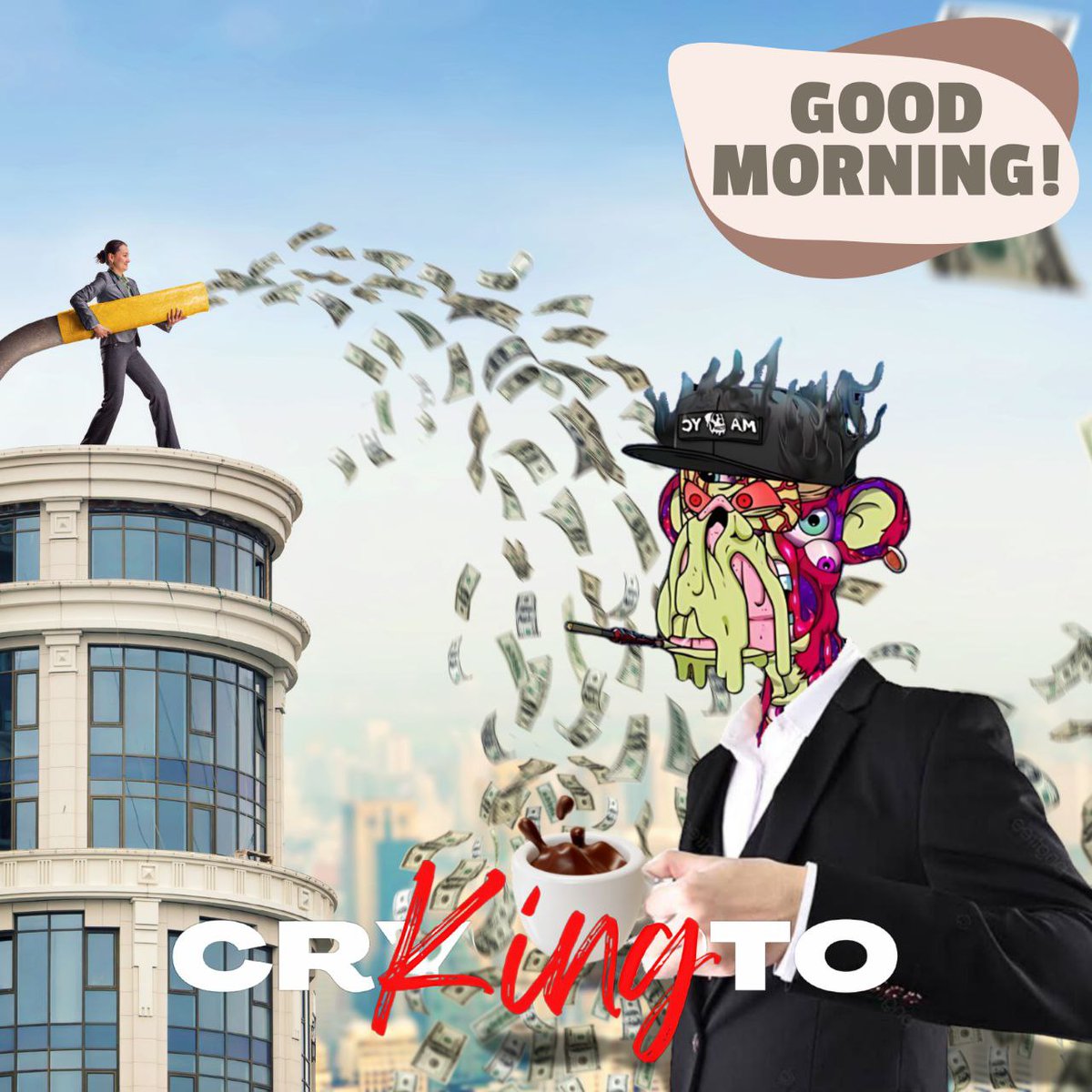 cryptosanthoshK's tweet image. Good morning CT 💎

Markets may dump, but our vibes are high.

Drop your ETH wallets 👇

Sending random people some.