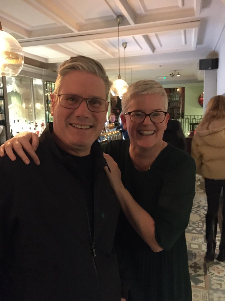 Bumped my head at work yesterday so no alcohol for 24 hours just to be safe. I’ll be celebrating tonight. Selfie from last year when we met Kier in the pub.