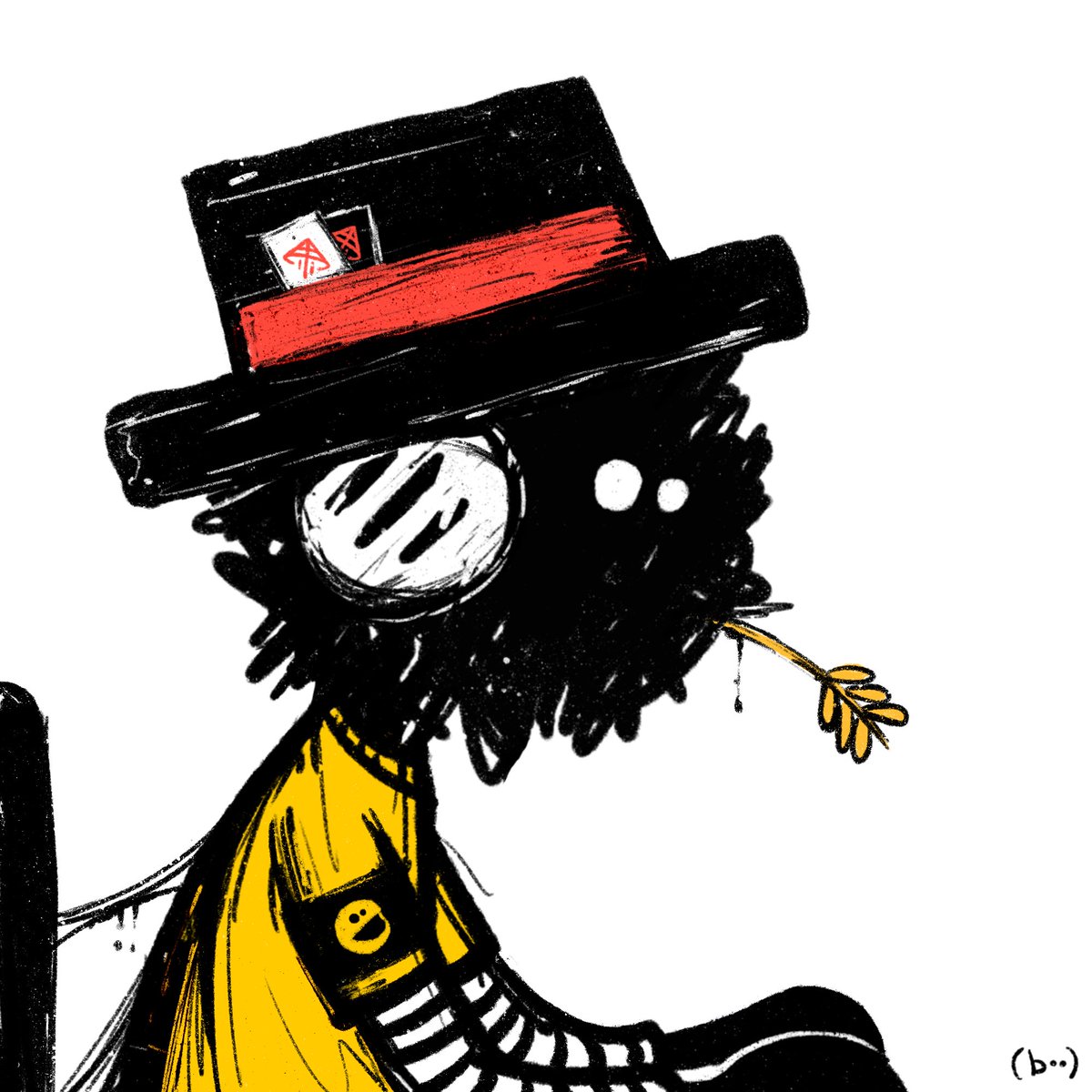 anymose96's tweet image. Farmer with #Pacmoon Shirt and #Thruster Top Hat

congrants @bookofbee