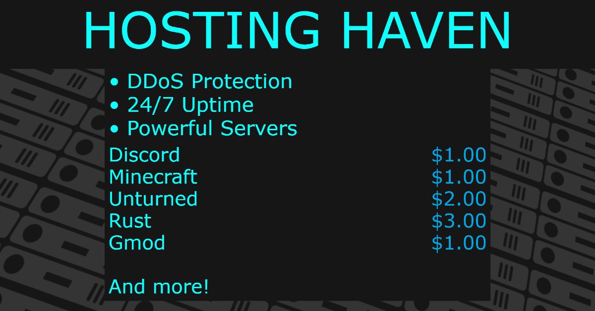 Hosting Haven tweet media