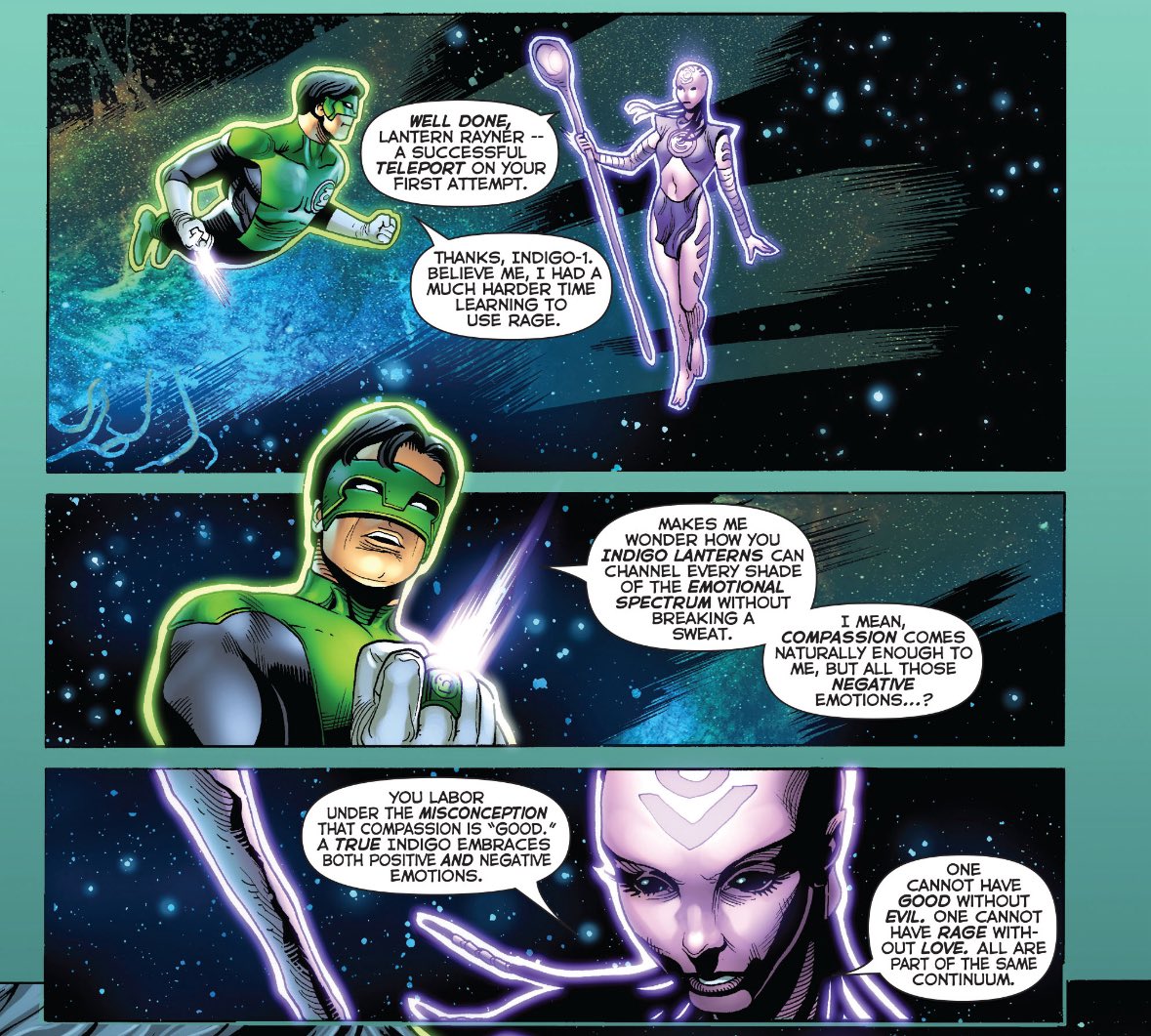 chelsdaniel280's tweet photo. “One cannot have good without evil. One cannot have rage without love.”
(Green Lantern: New Guardians #14 - Tony Bedard, Andrei Bressan, Amilcar Pinna, Nei Ruffino, and Dave Sharpe)
#Indigo1 #GreenLantern #KyleRayner
#RiseOfTheThirdArmy #New52 #dccomics https://t.co/8sBNdf645E