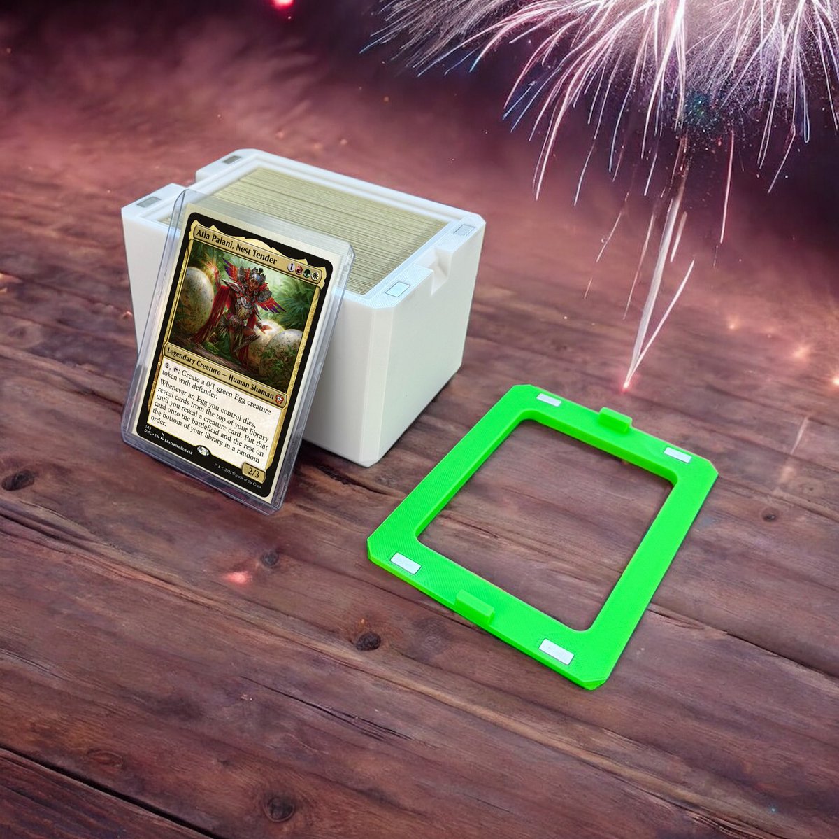 cabalcoffees's tweet image. Selling these bottle openers. They also have storage for an MTG Commander deck including a display window for top loaders. 

Never be caught with a bottle you can’t open again!