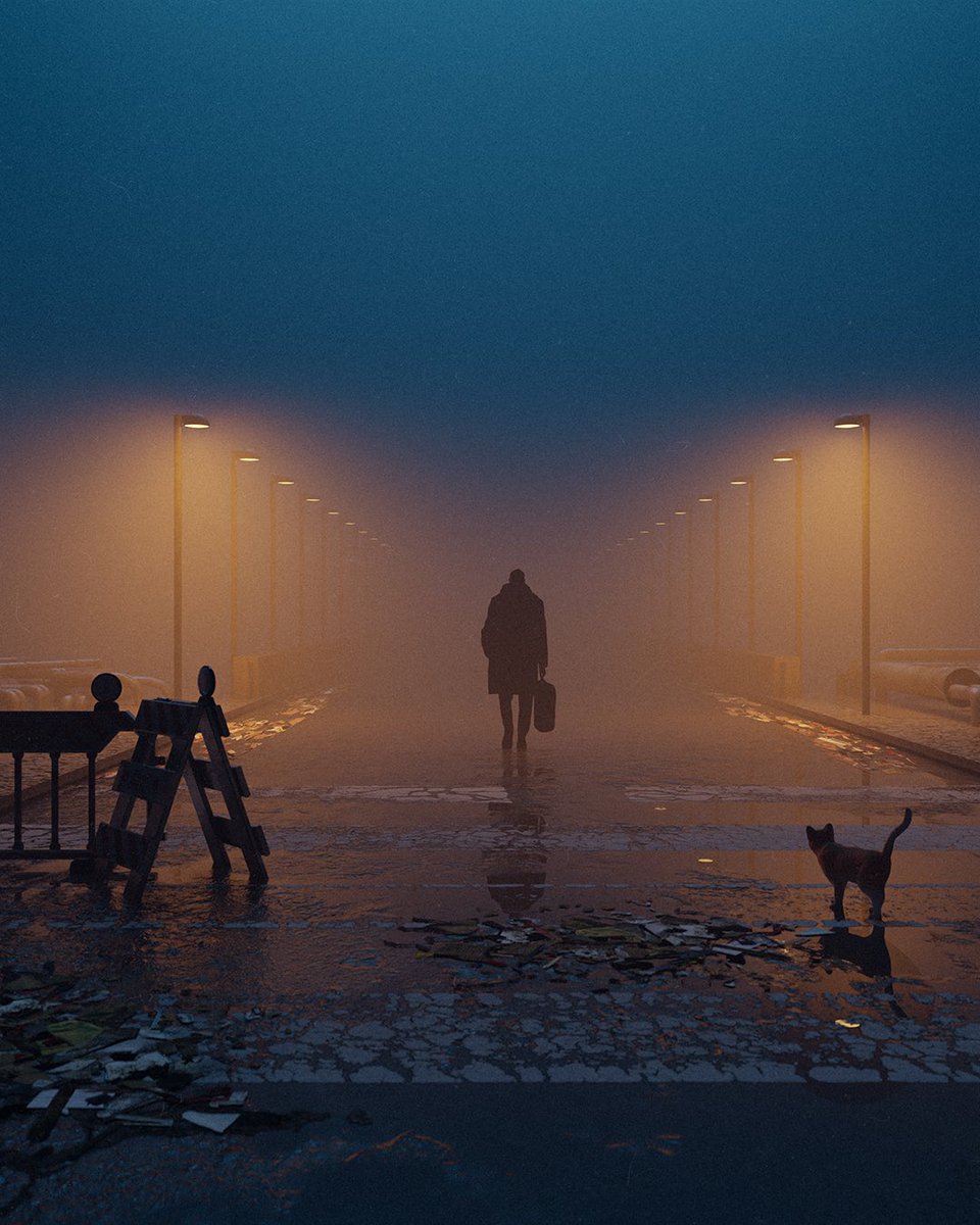 __austine's tweet image. Walk alone