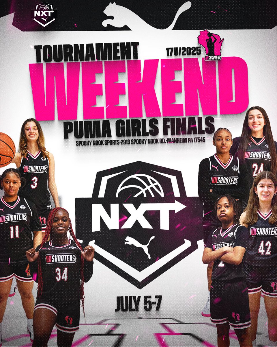 wiladyshooters's tweet photo. Good luck to our 2025s &amp; 2026s competing in the Puma Finals in Manheim, PA. #ShootersSalute https://t.co/wjclU07wgT