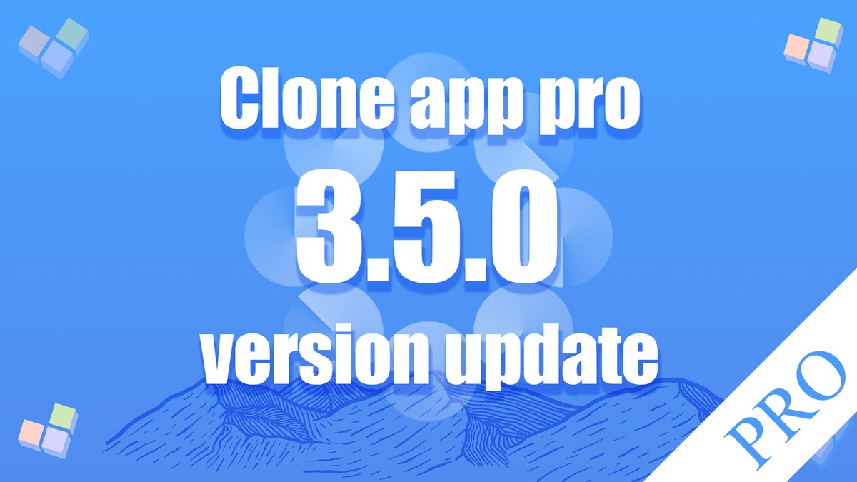 cloneapp_app's tweet image. Clone app pro version 3.5.0 update

Update content is as follows:
1. Added privacy space
2. Compatible with Google services

👉👉Clone app PRO version download link: cloneapp.net