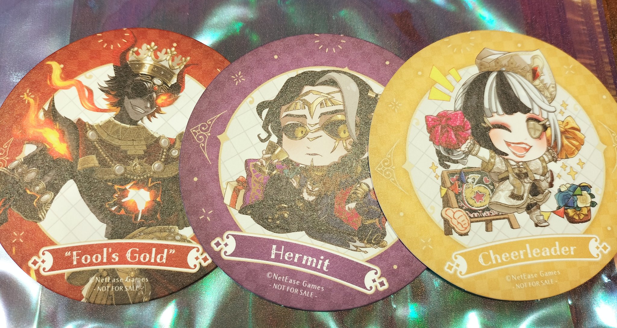 第五人格 学生証 スイパラ 探鉱者 隠者 写真家 納棺師