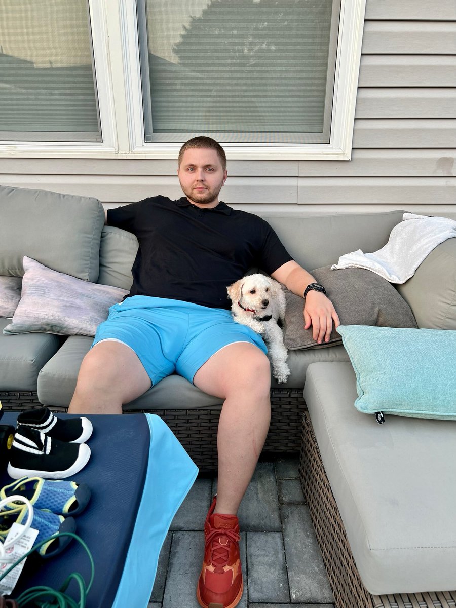davidbaran__'s tweet photo. Happy 4th of July from Milo and I! #Happy4thofJuly #4thofJuly https://t.co/vVLj0s9CTV