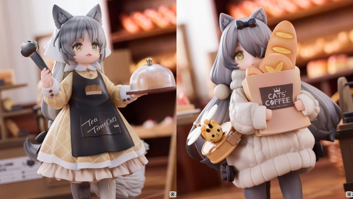 AmiAmi_English's tweet photo. 🥐Pre-order open!!🥖
"Tea Time Cats Scene" Meow Town "Bread House" Clerk & Customer Set Complete Figure (RIBOSE)
🌟Bonus: Tin badge
Order from👉https://t.co/XMWqoXnuLU
#TeaTimeCats https://t.co/uwR68YHqFE