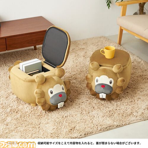 ポケモン』ビッパのかわいいスツールがポケセンオンラインにて予約中