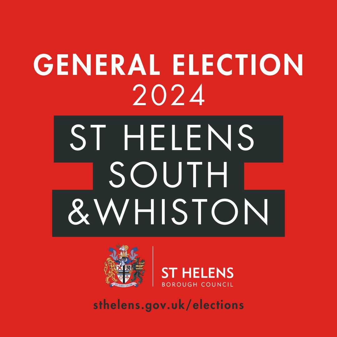 ST HELENS SOUTH AND WHISTON RESULT:

Ellison, Emma Victoria (CON) –3,057
Peters, Raymond Michael (REF) –6,974
Price, Stephen Terence (GRN) –2,642
Rimmer, Marie Elizabeth (LAB) –18,919
Spencer, Brian Thomas (LD) –2,199
Tasker, James Stephen (IND) –4,244

Marie Rimmer (LAB) elected