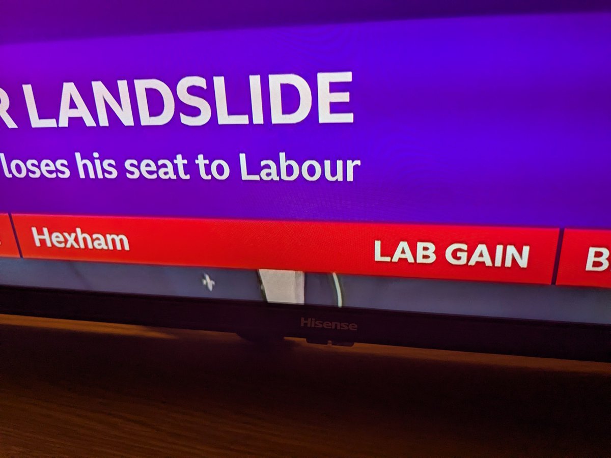 Well worth waiting up for. Hexham has waited 100 years for this moment