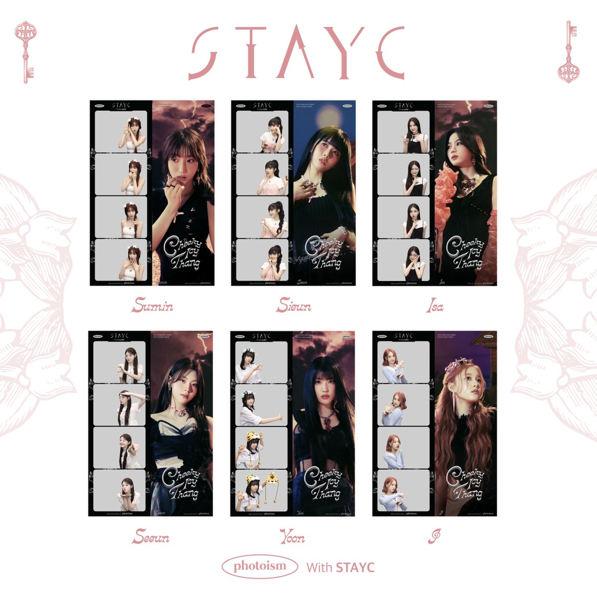 photoism_kr's tweet photo. PHOTOISM
with STAYC 팝업 스페이스 Part.2

정규 1집 Metamorphic 발매기념
STAYC 팝업 스페이스 Part.2에
포토이즘이 함께합니다 💗

▪ 장소 | 거꾸로하우스
▪ 기간 | 7/8 – 7/21
▪ 운영시간 | 12:00 – 20:00

Keep yourself alive at PHOTOISM https://t.co/4rKV9Mg1fg