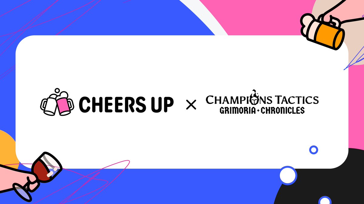CheersUP_NFT's tweet photo. 🎉#CheersUP x @championsverse by ubisoft

Cheers UP looks forward to supporting Ubisoft's next endeavor into Web3 gaming with its highly anticipated mint and game release.

🎁 1x WL(GTD)

1⃣Follow @CheersUP_NFT &amp; @championsverse
2⃣RT +🩷+ Tag 3

#NFT #Giveaway https://t.co/r1SZg33TKk