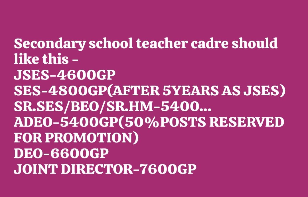 TAPU096's tweet photo. Request to Our Beloved CM @CMO_Odisha Revise pay structure&amp;Cadre for secondary teacher
Central TGT Grade pay 4600
But in odisha it's only 4200
@MohanMOdisha 
@KVSinghDeo1 
@PravatiPOdisha 
@FdOdisha 
@gapg_dept 
@IPR_Odisha 
@SMEOdisha 
@GovernorOdisha 
@NityanandaBJP 
@SecyChief https://t.co/dNDY05LDQi