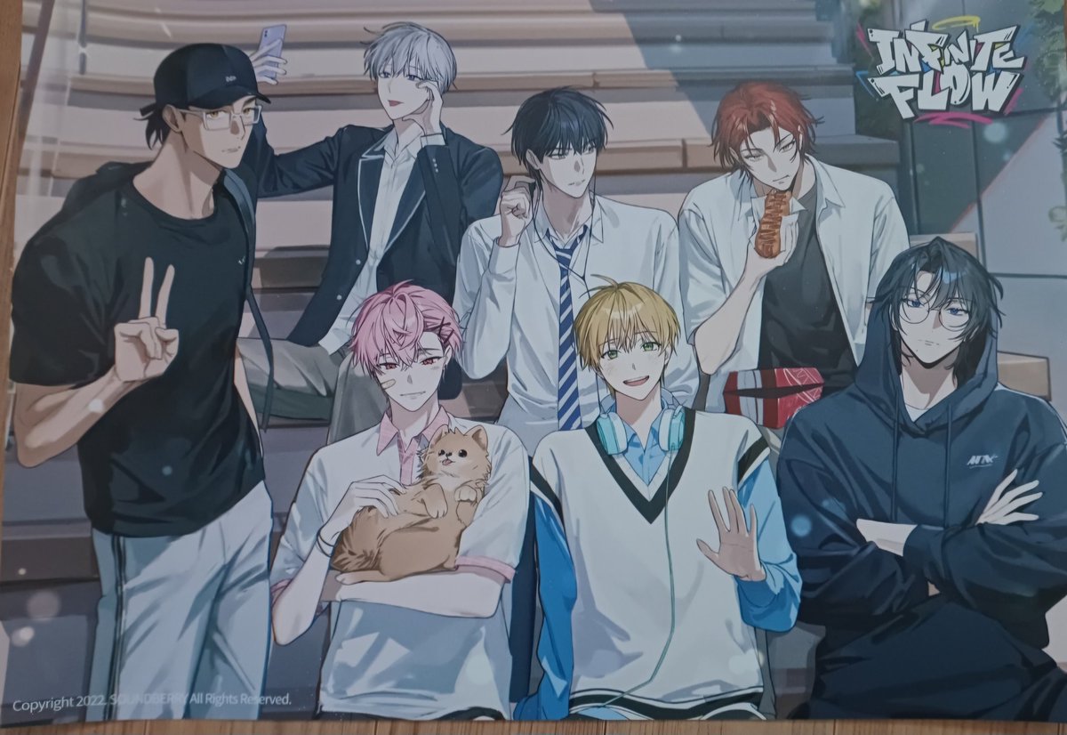 min62157246's tweet image. 인피닛플로우2 후기! 퀄 좋고 구성 알차고 성우님들 포카 얻을 수 있어서 햄복한 언박싱이었다... 1에 이어서 풀패키지로 했는데 만족.. 이대로 올멤버 다 모으기 도전! 포스터도 빳빳한 재질이라 종이가 말리던 그런게 없어서 넘넘 좋았다..  (1/2)
#인피닛플로우2